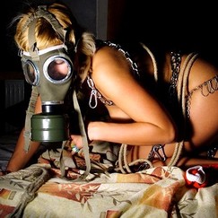 Jade Chained And Gasmask